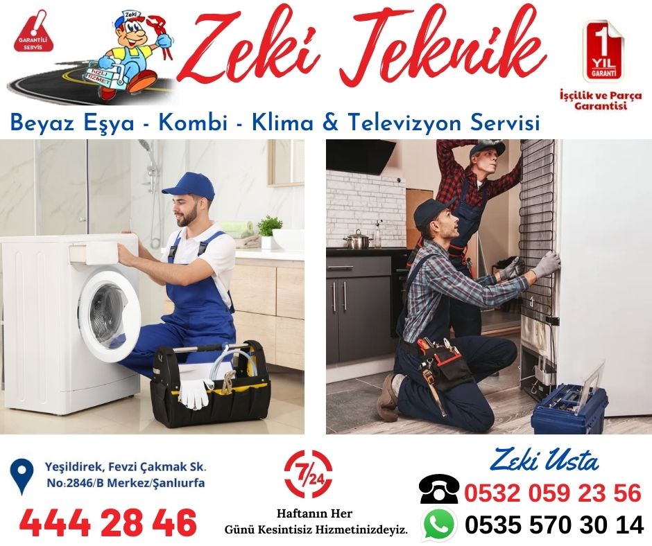 Şanlıurfa Beyaz Eşya Servisi